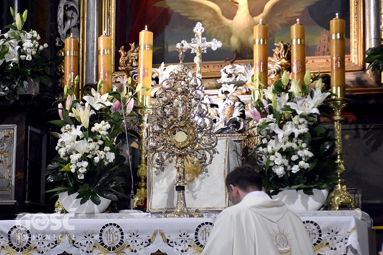 Boże Ciało z trzema biskupami w Świdnicy