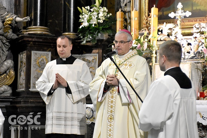 Boże Ciało z trzema biskupami w Świdnicy