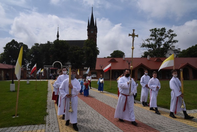 Boże Ciało i I Komunia w Szczepanowie 