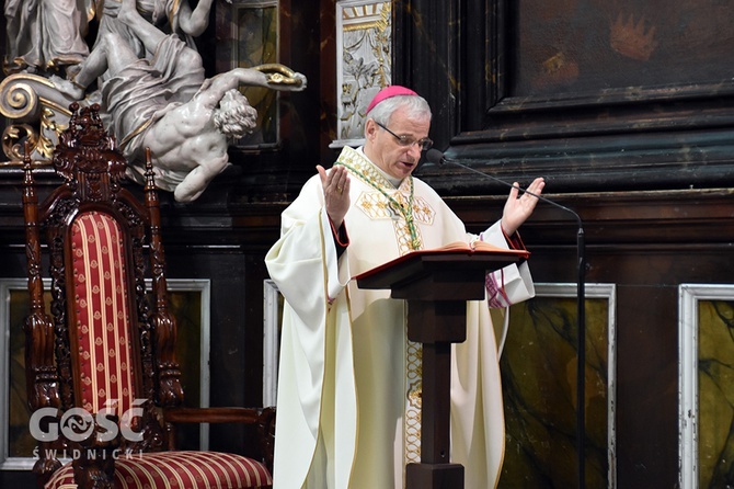 Boże Ciało z trzema biskupami w Świdnicy