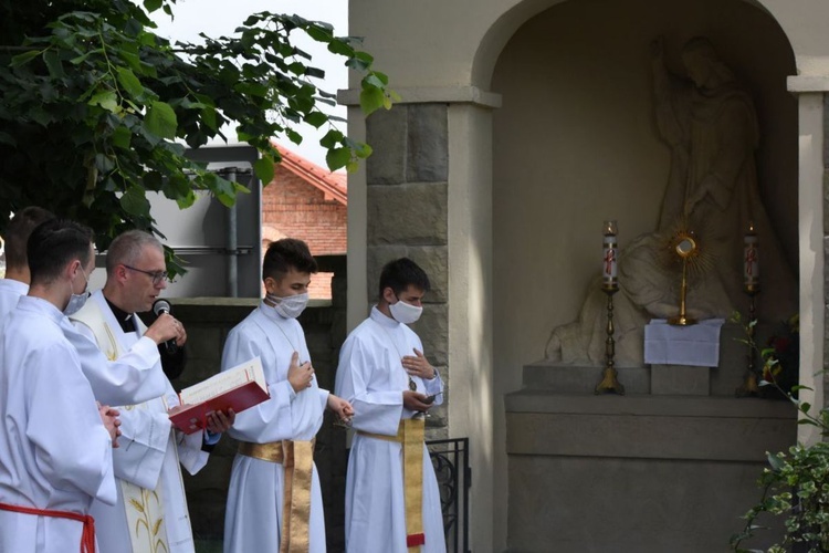 Boże Ciało i I Komunia w Szczepanowie 