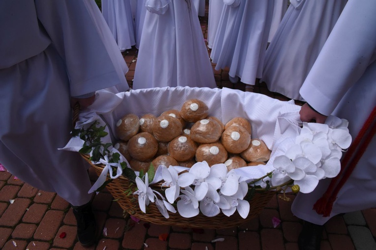 Boże Ciało i I Komunia w Szczepanowie 