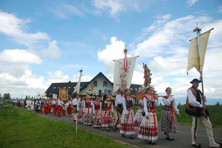 Góralska procesja na Bachledówce