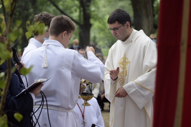 Boże Ciało w parafii św. Jadwigi na wrocławskim Kozanowie