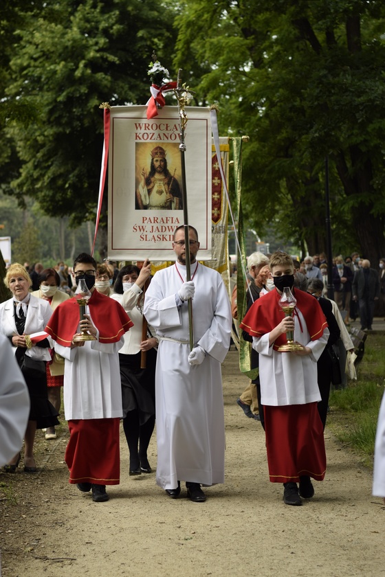 Boże Ciało w parafii św. Jadwigi na wrocławskim Kozanowie