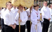 Olsztyn. Centralna procesja Bożego Ciała