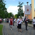 Tarnobrzeg. Procesja w parafii Chrystusa Króla