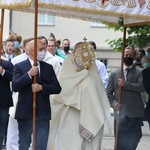 Uroczystości Bożego Ciała w katowickiej katedrze.