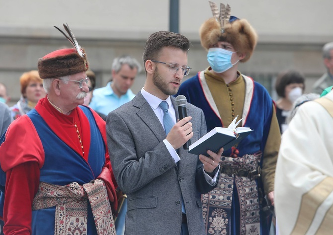 Uroczystości Bożego Ciała w katowickiej katedrze.