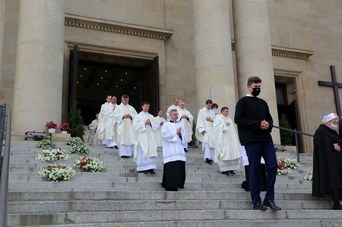 Uroczystości Bożego Ciała w katowickiej katedrze cz. 2