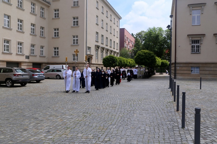 Uroczystości Bożego Ciała w katowickiej katedrze cz. 2