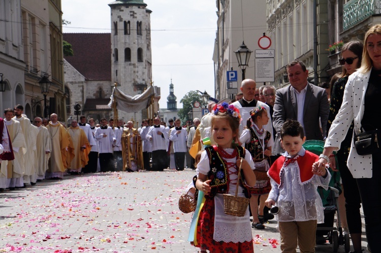 Boże Ciało w Krakowie 2020