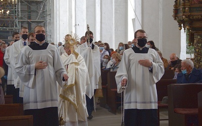 Boże Ciało w gdańskiej bazylice Mariackiej