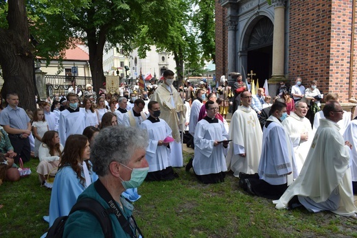 Sandomierz. Procesja Bożego Ciała