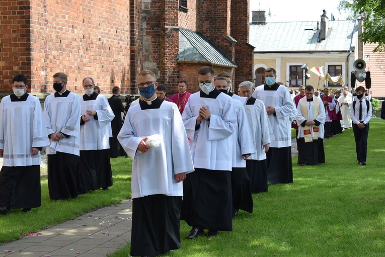 Sandomierz. Procesja Bożego Ciała