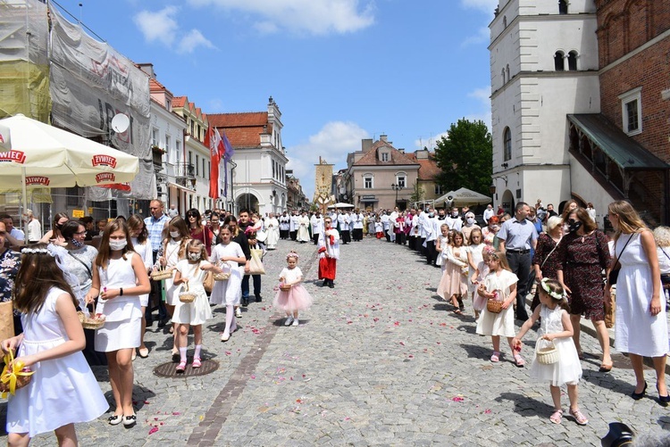 Sandomierz. Procesja Bożego Ciała