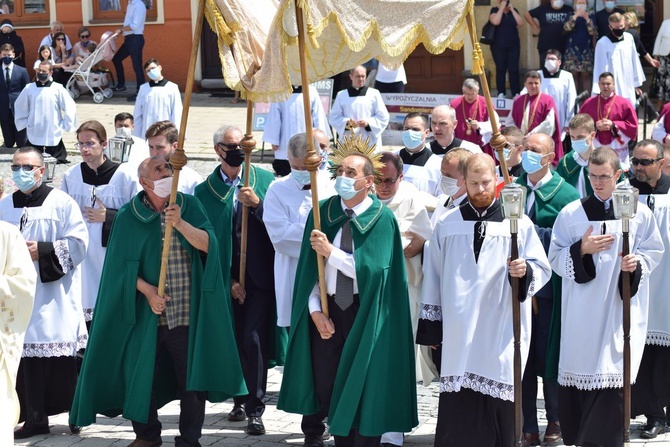 Sandomierz. Procesja Bożego Ciała