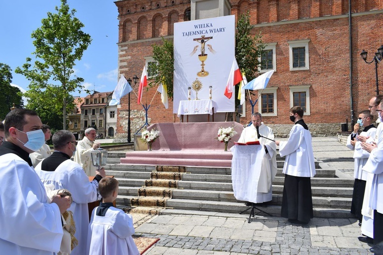 Sandomierz. Procesja Bożego Ciała