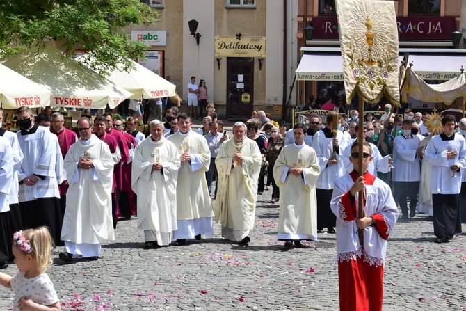 Sandomierz. Procesja Bożego Ciała