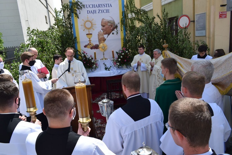 Sandomierz. Procesja Bożego Ciała