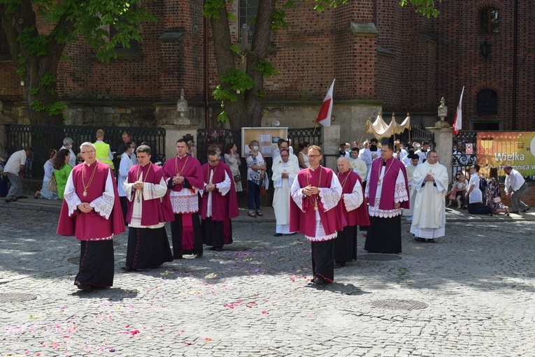 Sandomierz. Procesja Bożego Ciała