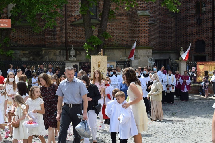 Sandomierz. Procesja Bożego Ciała