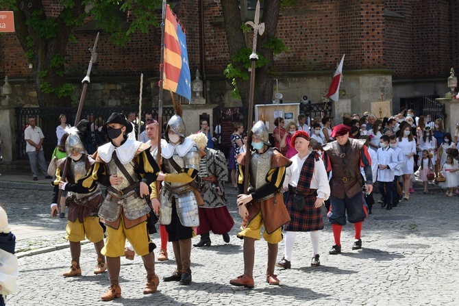 Sandomierz. Procesja Bożego Ciała