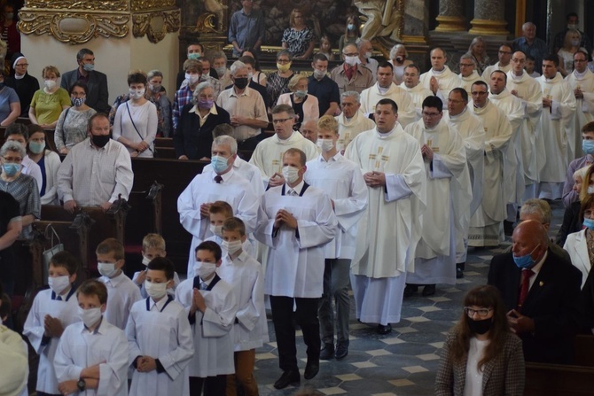 Sandomierz. Procesja Bożego Ciała