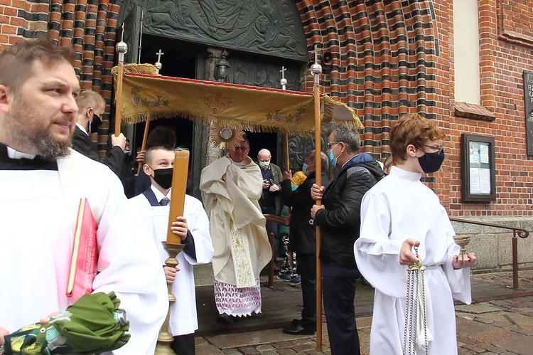 Procesja Bożego Ciała w Kołobrzegu