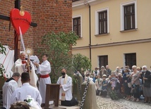 Katedralna procesja Bożego Ciała.