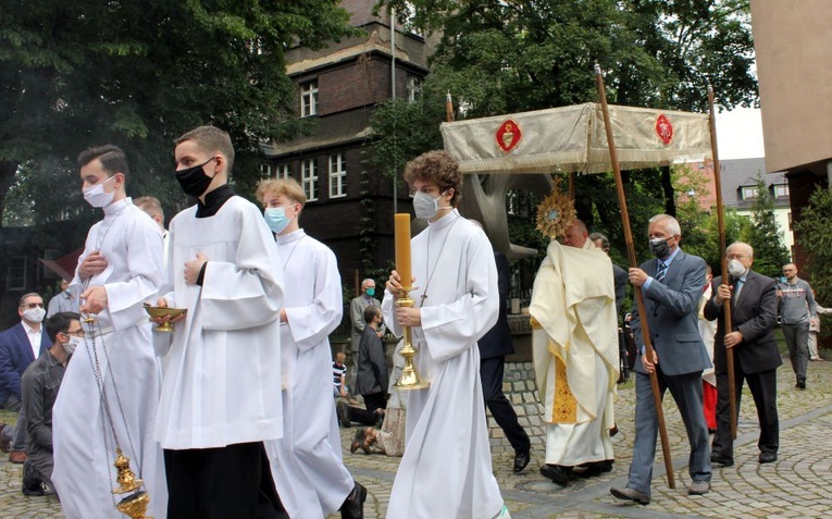 Boże Ciało w Gliwicach 