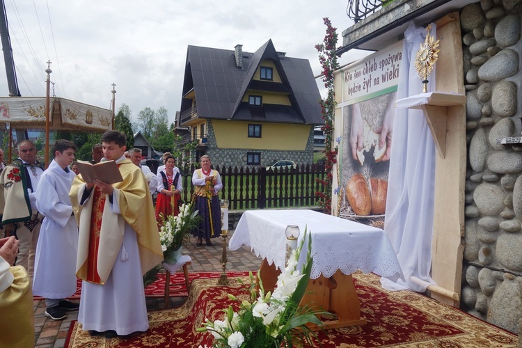 Boże Ciało w Poroninie 2020