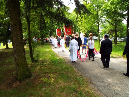 Uroczystość Bożego Ciała w Puszczy Mariańskiej