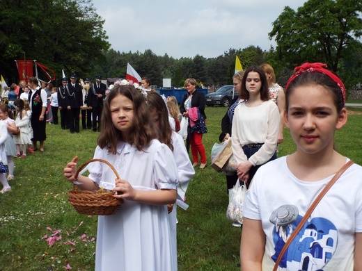 Uroczystość Bożego Ciała w Puszczy Mariańskiej