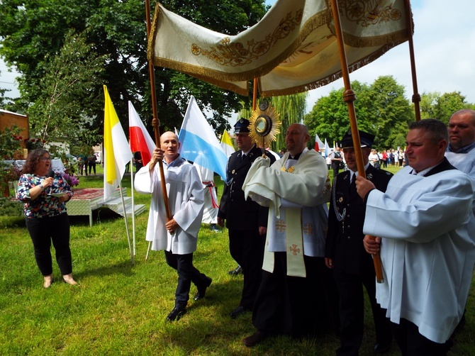 Uroczystość Bożego Ciała w Puszczy Mariańskiej