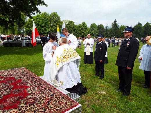 Uroczystość Bożego Ciała w Puszczy Mariańskiej