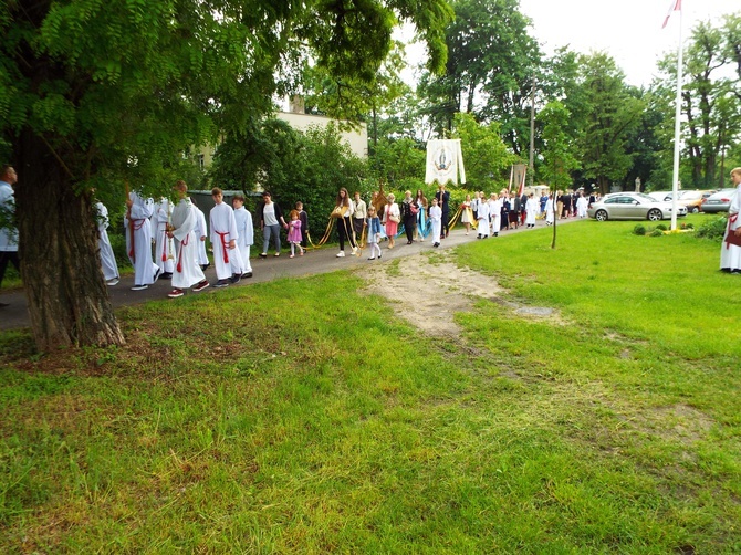 Uroczystość Bożego Ciała w Puszczy Mariańskiej