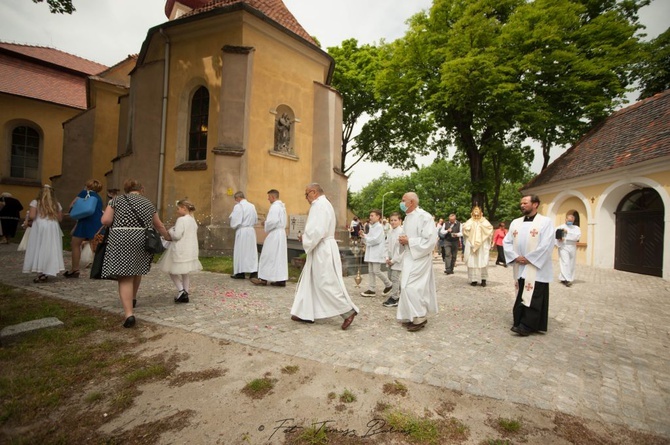 Boże Ciało w Żaganiu (par.  pw. Nawiedzenia NMP)