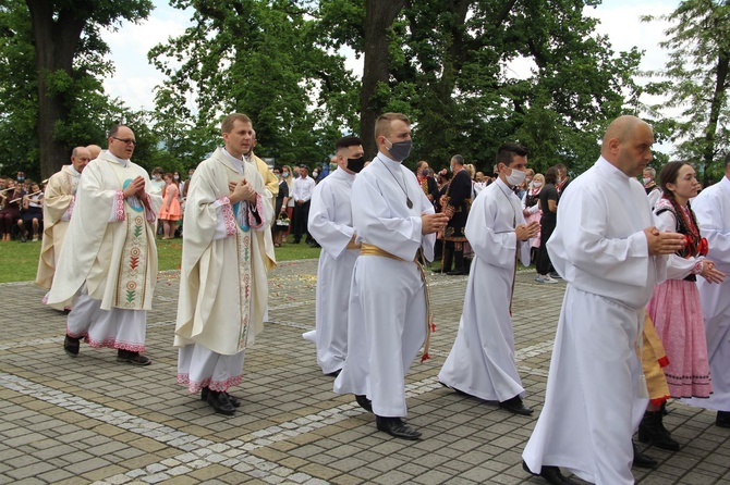 Procesja lachowska w Podegrodziu