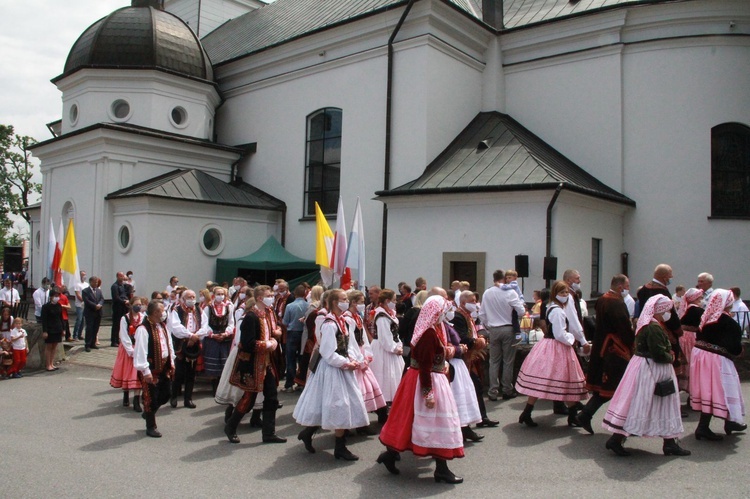 Procesja lachowska w Podegrodziu