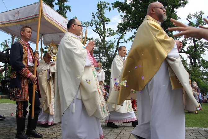 Procesja lachowska w Podegrodziu