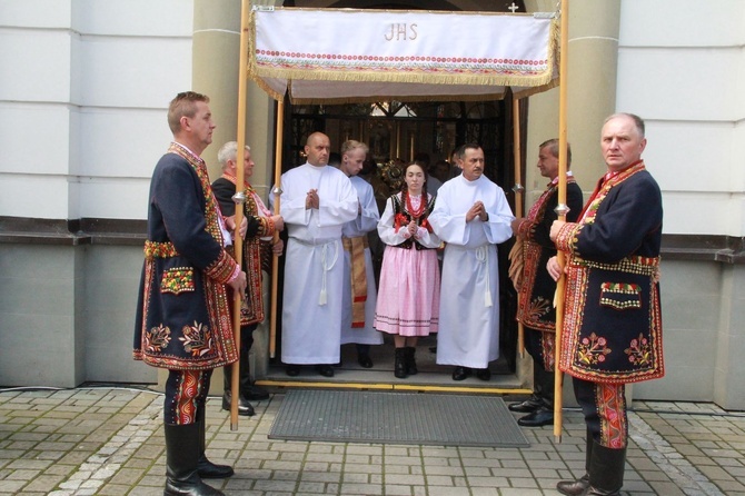 Procesja lachowska w Podegrodziu