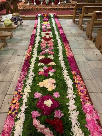 Coraz więcej kwiatowych dywanów w archidiecezji wrocławskiej