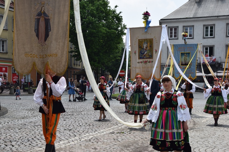 Boże Ciało w Łowiczu - procesja