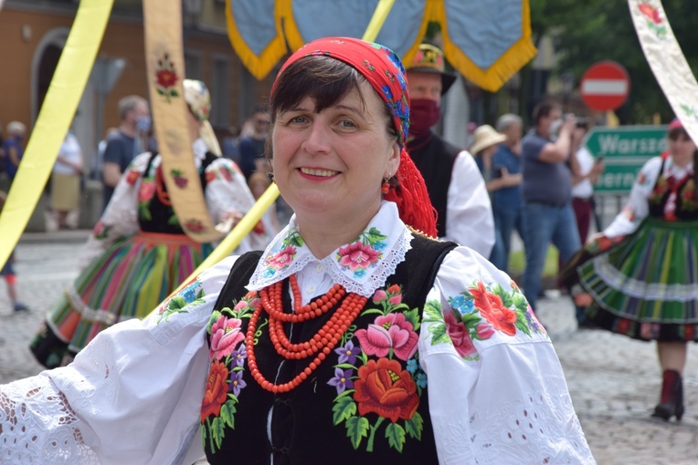 Boże Ciało w Łowiczu - procesja