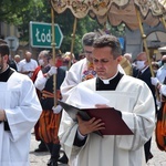 Boże Ciało w Łowiczu - procesja