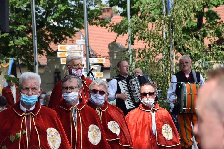 Boże Ciało w Łowiczu - procesja