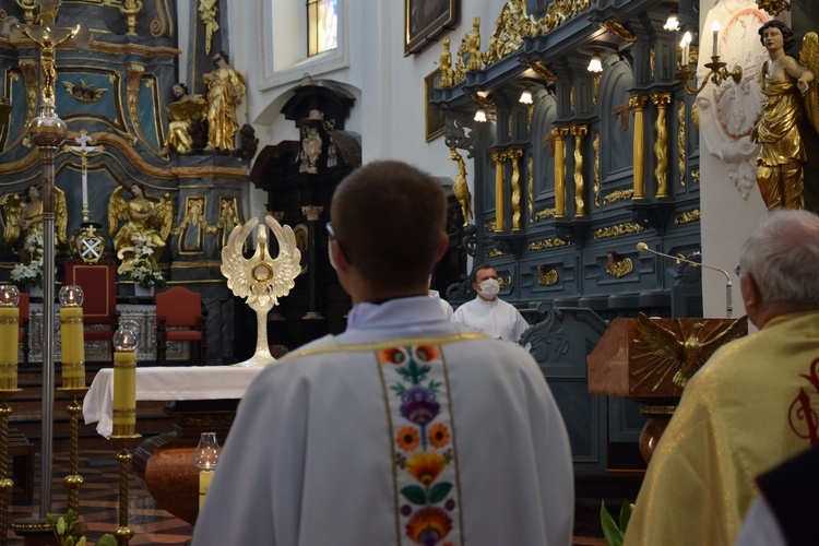 Boże Ciało w Łowiczu - procesja