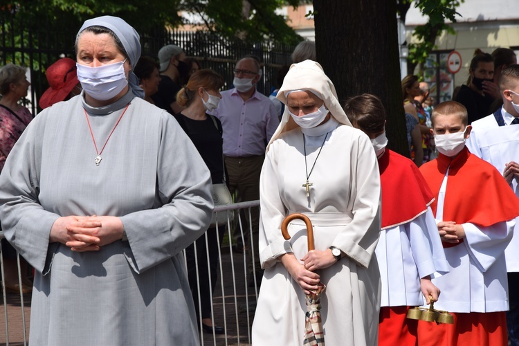 Boże Ciało w Łowiczu - procesja