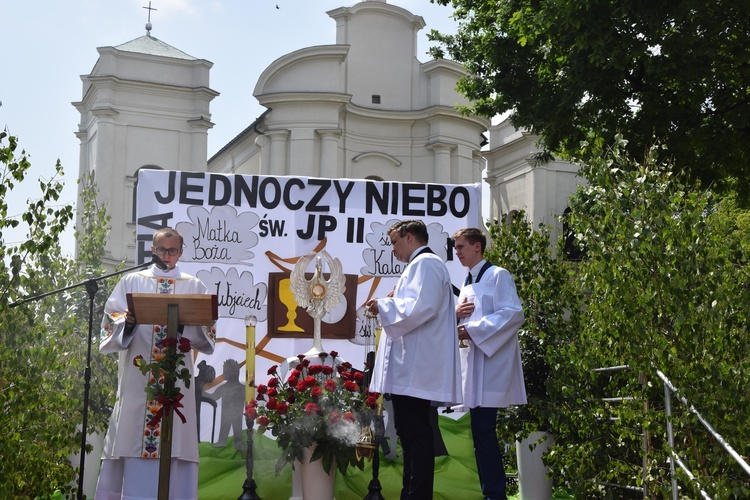 Boże Ciało w Łowiczu - procesja